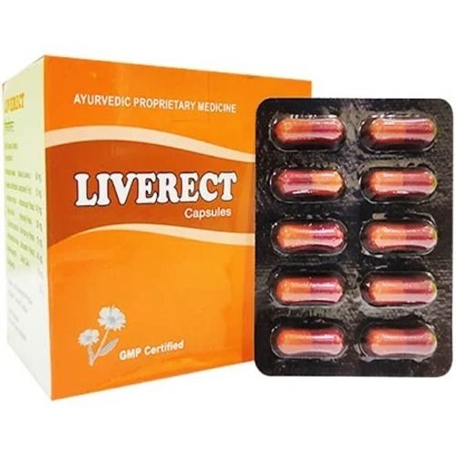 Gpm Certified Ayurvedic Proprietary Superior Quality Liverect Capsules Pharmaceutical Medicine Specific Drug