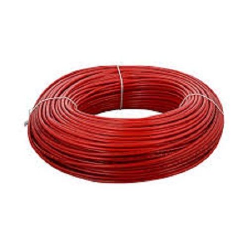 Durable Heat Resistance Light Weight Flexible Shock Proof Red Electrical Wire Frequency (Mhz): 50 Hertz (Hz)