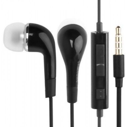 Easy To Carry Good Sound Quality Long Life Black Samsung Wired Earphones