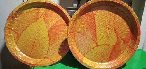 Eco Friendly And Biodegradable Lightweight Disposable Paper Plate 