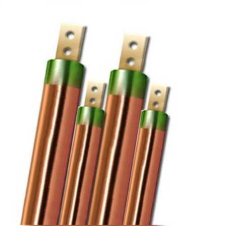 Electrical Copper Earthing Electrodes For Industrial Use Diameter: 50