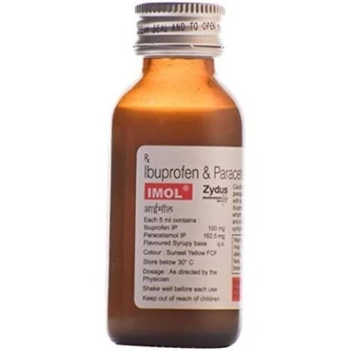 लिक्विड ज़ाइडस इमोल इबुप्रोफेन और पेरासिटामोल फार्मास्युटिकल मेडिसिन
