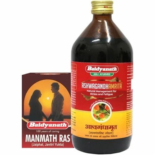 Stress And Fatigue Management Baidyanath Asli Ayurvedic Ashwagandhamrita Pharmaceutical Medicine Specific Drug