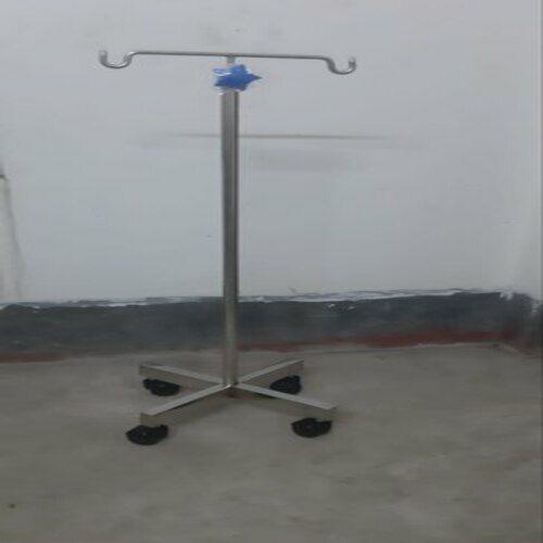 Adjustable Height No Rust Mark And Light Weight Design Mild Steel Saline Stand