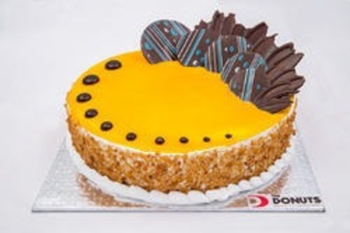 100 Percent Mouth Watering Taste And Delicious Flavor Butterscotch Cake, 1 Kg  Additional Ingredient: Chocolate