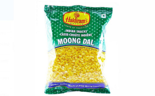 Delicious And Salty Taste Food Grade Natural Moong Dal Namkeen, 50 Gram Protein (%): 4 %