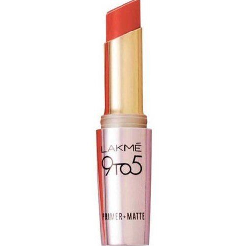 Powerful Deep And Rich Color Red Natural Lakme 9 To 5 Primer Matte Lipstick