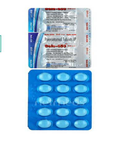 Relief Of Mild To Moderate Pain Paracetamol 650 Tablet Pack Of 10 Tablet 