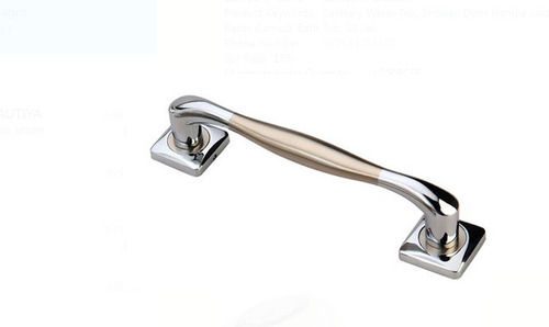 Silver Stainless Steel Round Shape And Thickness 12 Mm Door Handle For Door Handle  Size: 10 Inches