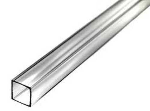 Thermal Resistant Customized Size Square Shape Clear Transparent Acrylic Tube