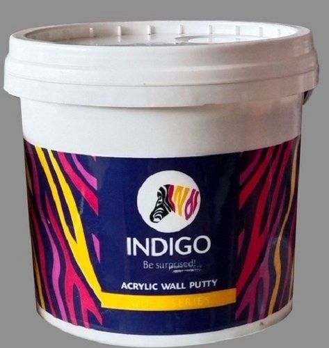 Semi Solid Appearance Indigo Acrylic Wall Putty Perfect Finish 20 Kilogram Packaging Size  Chemical Name: Titanium Dioxide