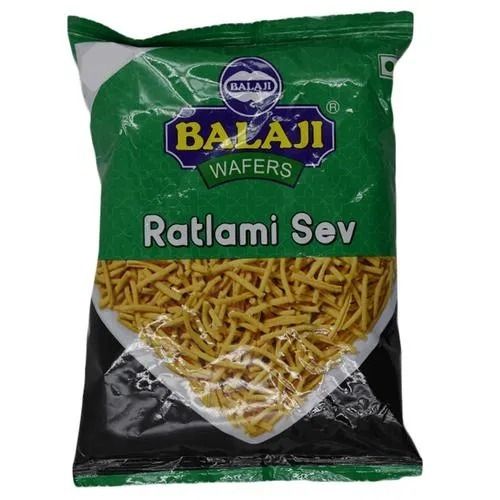 25 Grmas Pack Size Fried Crunchy And Salty Healthy Ratlami Balaji Sev Namkeen