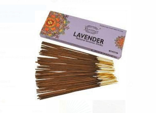 Brown Lavender Incense Stick With 8 Inch Length And 45 Minutes Burning Time For Religious Purpose