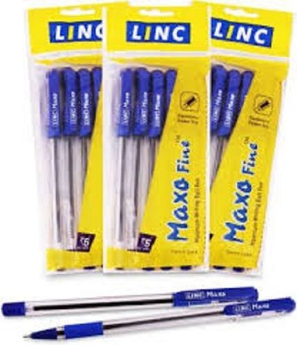 Linc Glycer 0.6 mm Ball Pen, Comfortable Rubber Grip For Smudge-Free  Writing, Fast Flowing Ink Technology