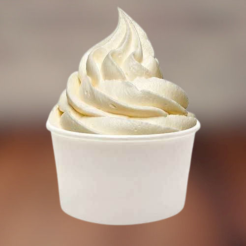 Fresh Creamy And Tasty Vanilla Flavor Delicious Sweet Taste White Ice Cream