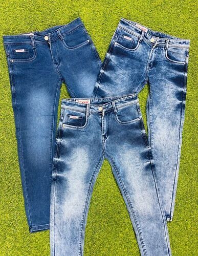 Mens Slip Fit L Pocket Ripped Jeans For Casual Wear Age Group: >16 Years