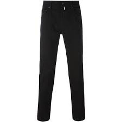 Skinny Fit Stretchable Black Cotton Jeans For Men