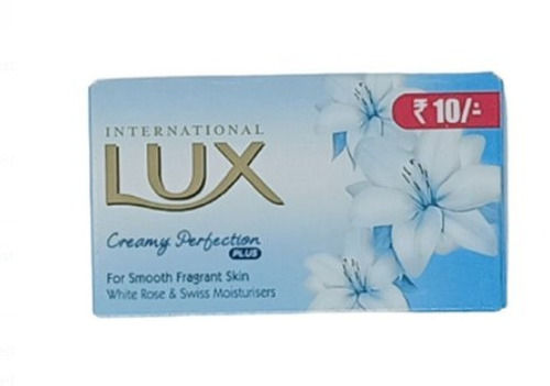 37 Gm Weight Lily Fragrance White Rose And Swiss Creamy Plus Lux Soap 