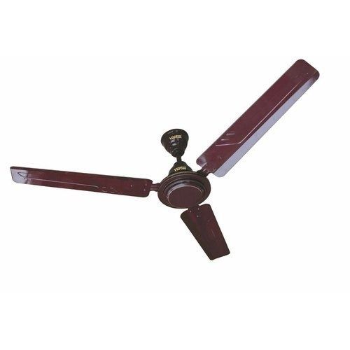 Dark Brown Shade 1200 Mm Sweep Aluminium 3 Blade High Speed Ceiling Fan Blade Material: Aluminum