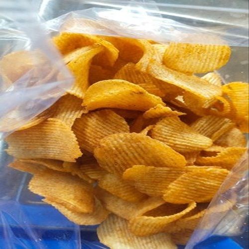 Delicious Taste And Soft Healthy Salty Mouth Watering Yellow Potato Chips