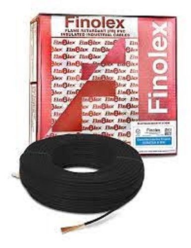 Heat Resistance Easy To Use Highly Durable Flexible Black Electric Wire