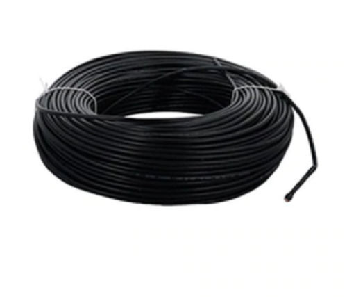 Heat Resistant High Strength Flexible Long Lasting Black Electric Wire