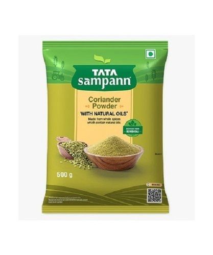 Green Hygienically Prepared Chemical Free No Added Tata Sampann Coriander Powder Natural Oils 