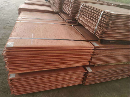 Golden Lightweight Heat Resistance Strong Long Durable Solid Copper Sheets