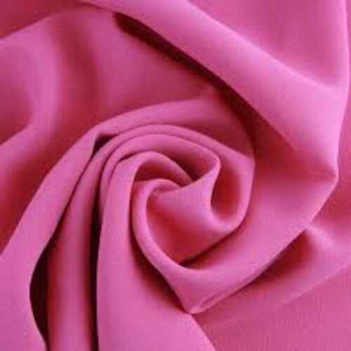 Polyester Fabric For Making Garments, Plain Pattern And Width 52-60 Inches