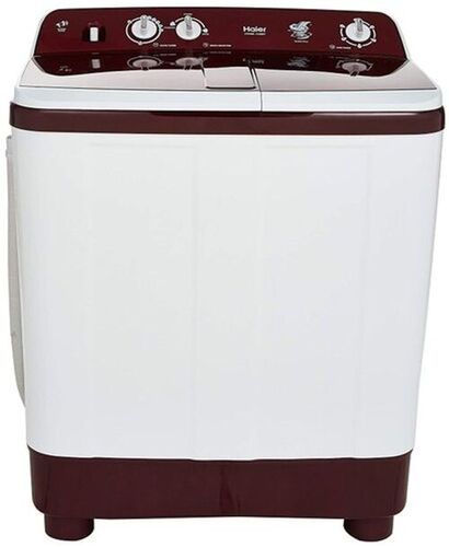  घर के लिए सेमी-ऑटोमैटिक टॉप लोडिंग हायर 9 किलो बरगंडी वॉशिंग मशीन 