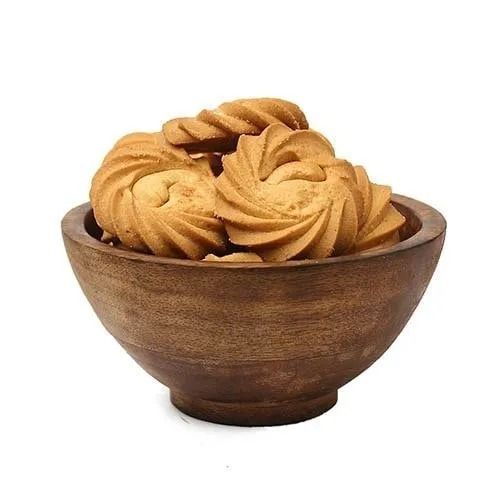 Tasty Crispy And Eggless Round Shaped Delicious Sweet Taste Cashew Cookies  Fat Content (%): 6.7 Percentage ( % )