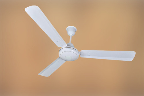 White Shade 1200 Mm Sweep Aluminum 3 Blade High Speed Ceiling Fan