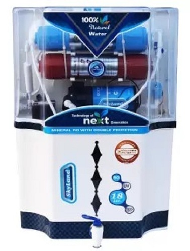 Storage Capacity 10 Liter White Rectangular Uf Tds Multi Stage Ro Water Purifier Installation Type: Wall Mounted
