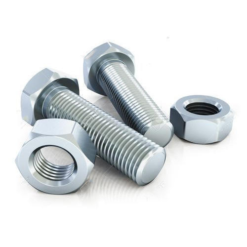 Corrosion And Rust Resistance Long Durable Heavy Duty Mild Steel Bolt Nut 