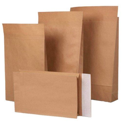 Eco Friendly And Recyclable Brown Plain Corrugated Brown Packaging Kraft Paper