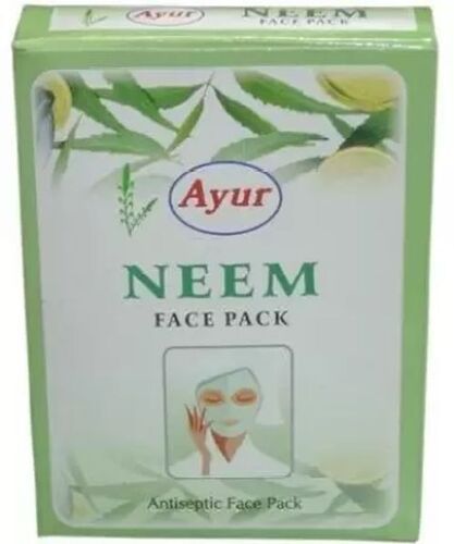 Eliminates Scaling Anti Dryness Blackhead Removal Ayur Neem Face Pack