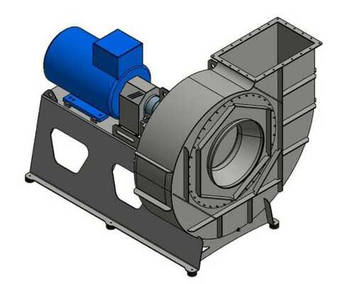 Blue Energy Efficient And Heat Resistant Rust Resistant High Strength Centrifugal Fan