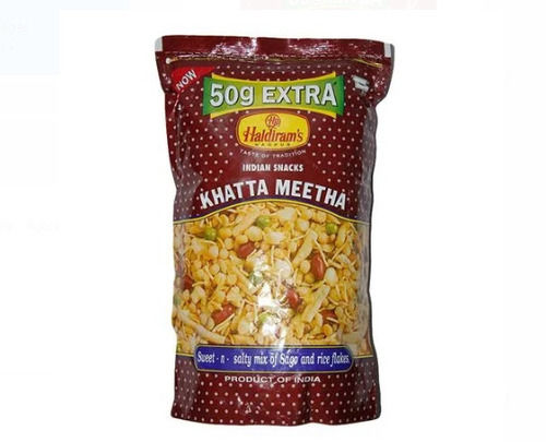 Mix Fried Sweet And Sour Taste Haldiram Khatta Meetha Namkeen For Snacks Fat: 10 Grams (G)