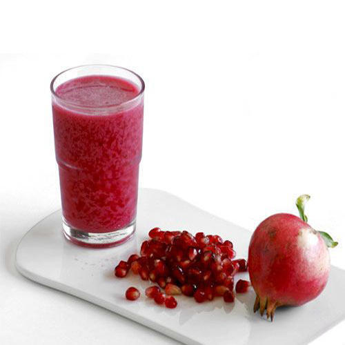 Beverage Red Healthy And Rich In Vitamins Pure Fresh Pomegranate Juice