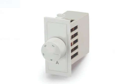 Single Phase 4 Step Plastic Max Current 20 Amp White Fan Regulator For Home Energy Efficiency Rating: 3 Star