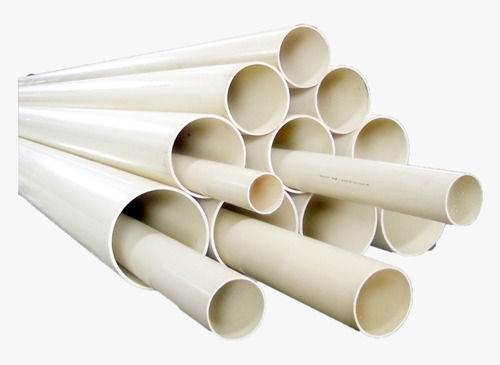 Round Strong Leakproof Heavy Duty And Weather Resistance White Pvc Plastic Pipe