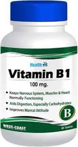 Blue Vitamin B1 Tablets