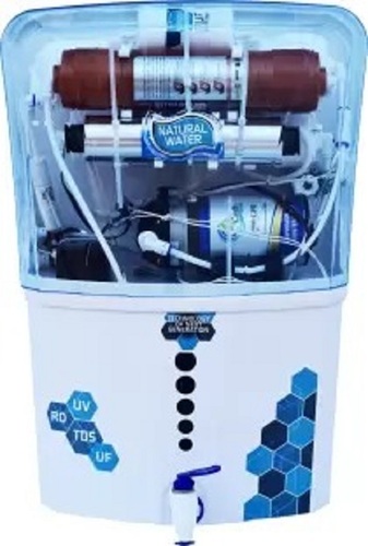 UF+TDS RO Water Purifier - Plastic 10 Liter White Wall Mounted | 220 Volt Eco-Friendly Multi-Stage Purification