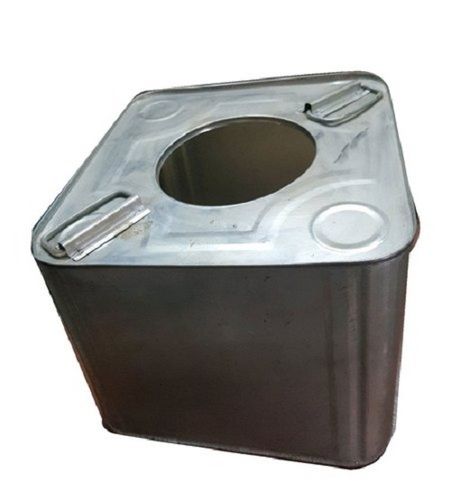 15L Storage Capacity Food Grade Quality Stainless Steel Oil Tin Container Capacity: 15 Litre Liter/Day