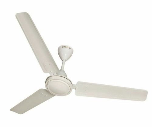 75 Watt Speed 380 Rpm White Blade Diameter 1200 Mm Ceiling Fans