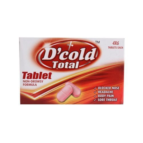 Allopathic D Cold Total Tablet General Medicines