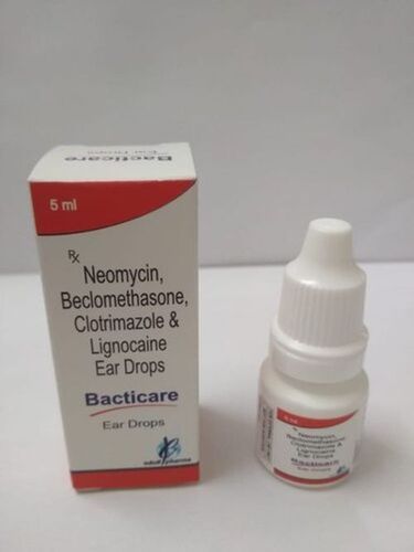 Beclomethasone + Clotrimazole + Neomycin Ear Drops Bacticare Ear Drop Age Group: Adult