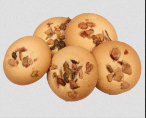 स्वादिष्ट स्वच्छ रूप से पैक की गई मीठी स्वादिष्ट गोल प्राकृतिक सामग्री काजू पिस्ता बादाम कुकीज़