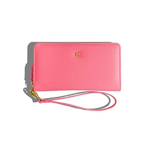 Baby Pink Gifting For Birthdays Anniversary Mother'S Day Diwali New Year Gifting Long Wallet For Women