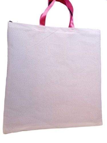 Lightweight Water Proof Easy To Use Highly Durable Reusable White Plain Plastic Bag  Size: 15X17